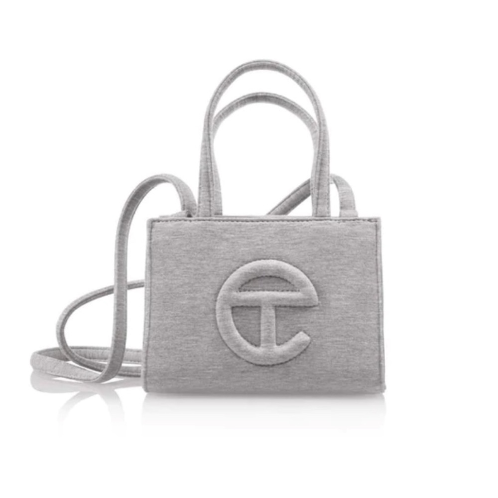 Ugg x telfar small fleece shopper heather grey NWT 🔥